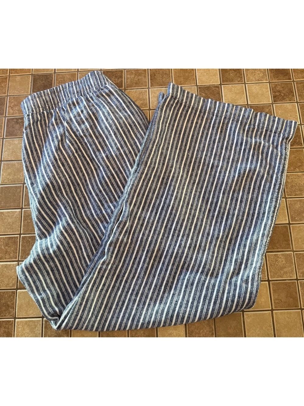 Women's Briggs Pants XL Blue White